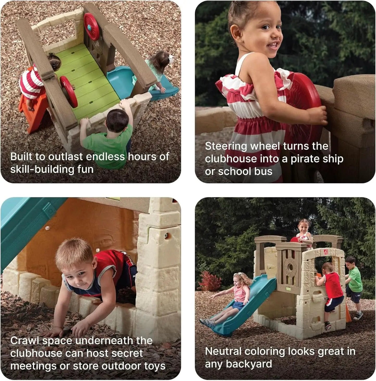 Woodland Climber II Kids Ultra multilevel Climbing Playset from PriceLows™