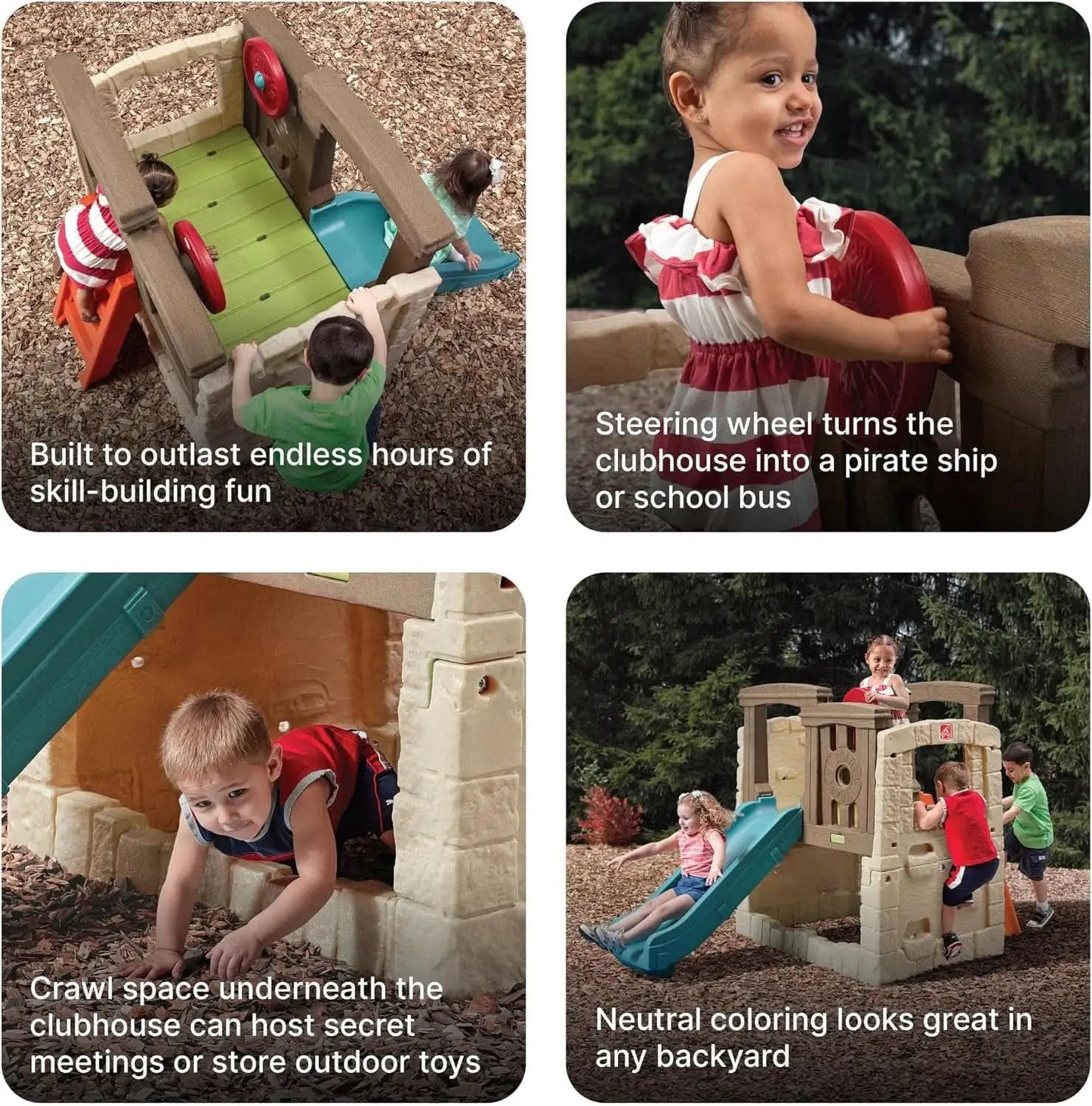 Woodland Climber II Kids Ultra multilevel Climbing Playset from PriceLows™