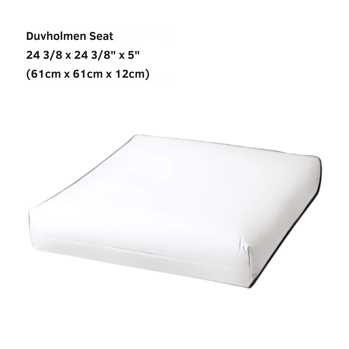 Green Banana Leaf Outdoor Seat Cushion Covers – 2 Pack – Compatible with IKEA Duvholmen from PriceLows™