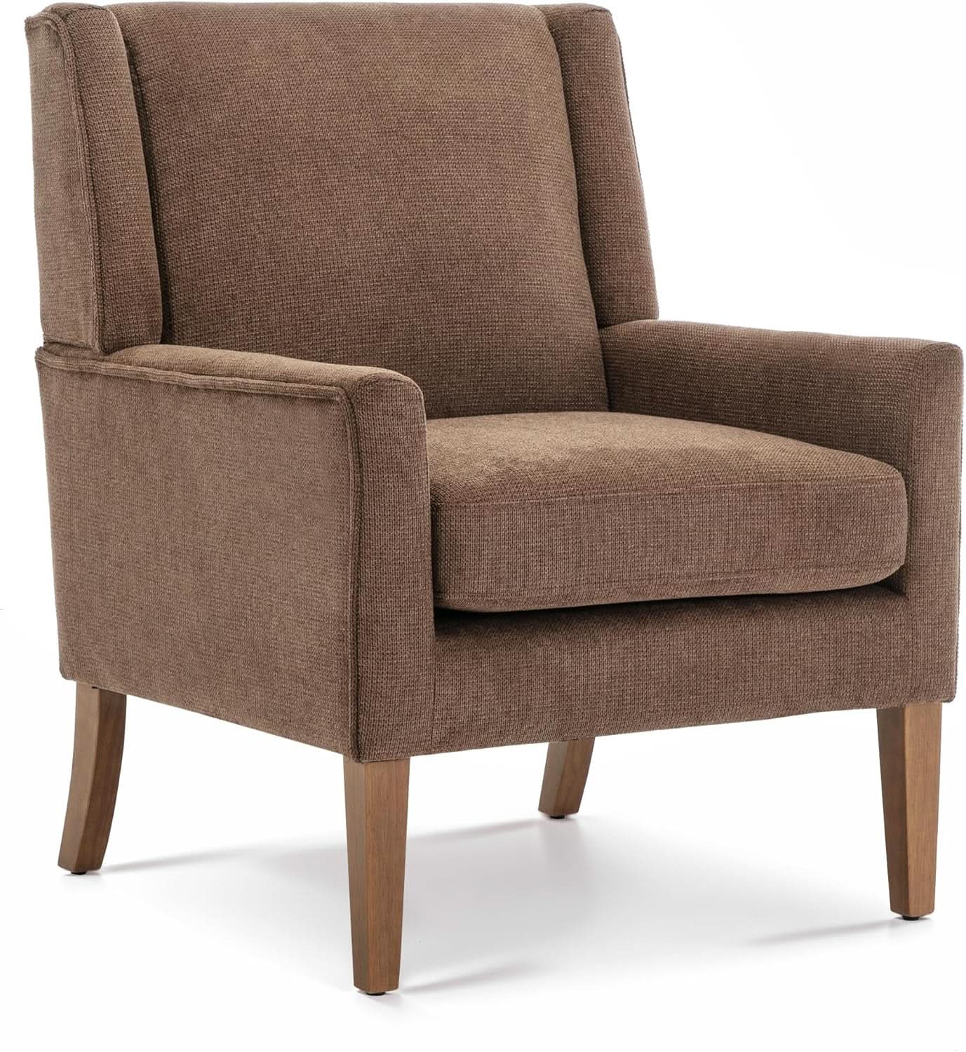 Oversized Mid Century Fabric Charcoal Accent Chair from PriceLows™