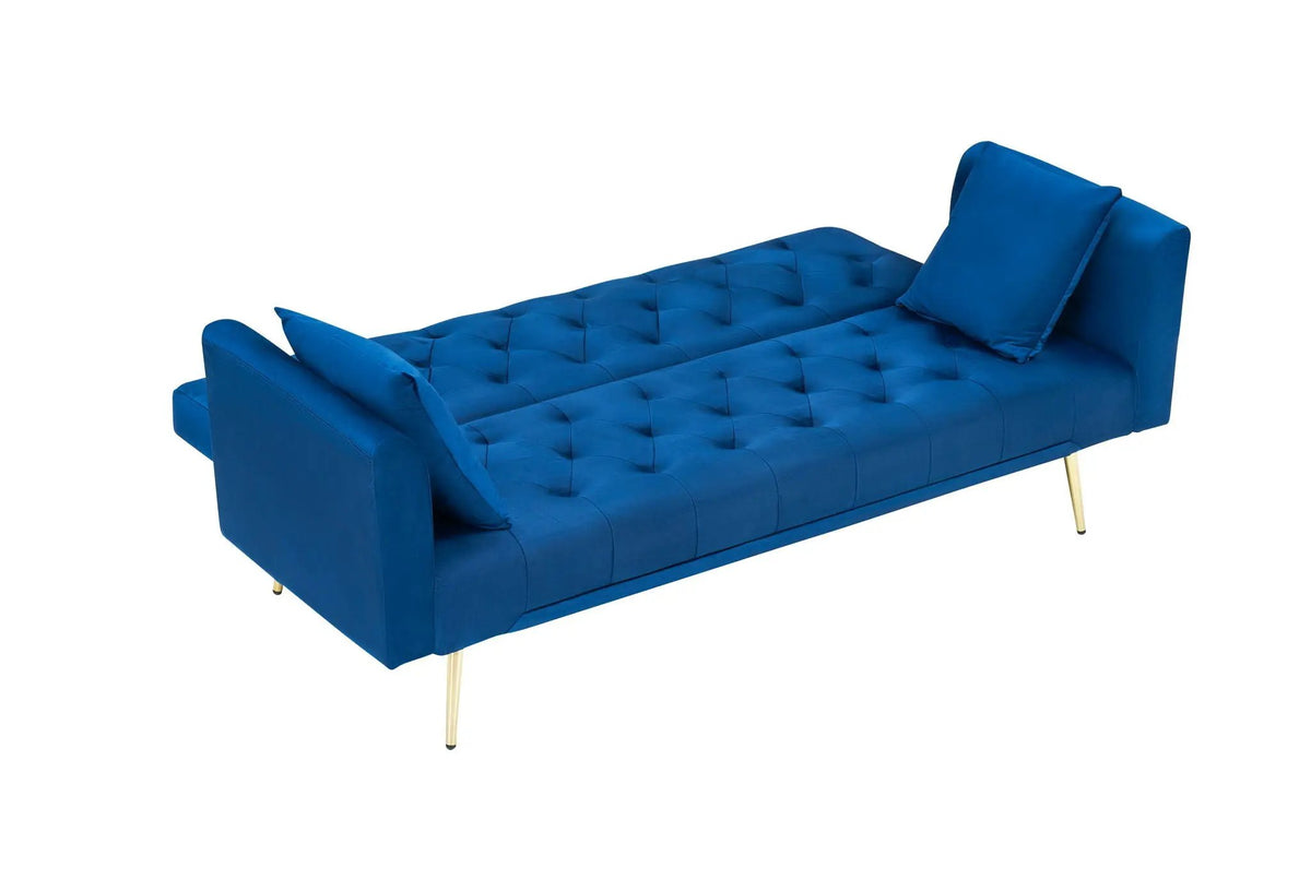 Convertible Folding Sofa Bed | Double Size | Small Space Design | Living Room Futon