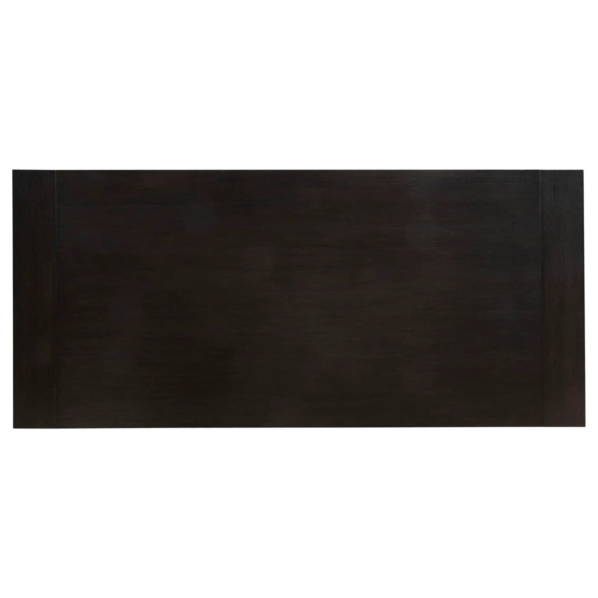 Phelps 123-inch Extension Leaf Dining Table Distressed Noir | 94.75 x 42 x 30 in | Rubberwood & Engineered Wood | Dining Room