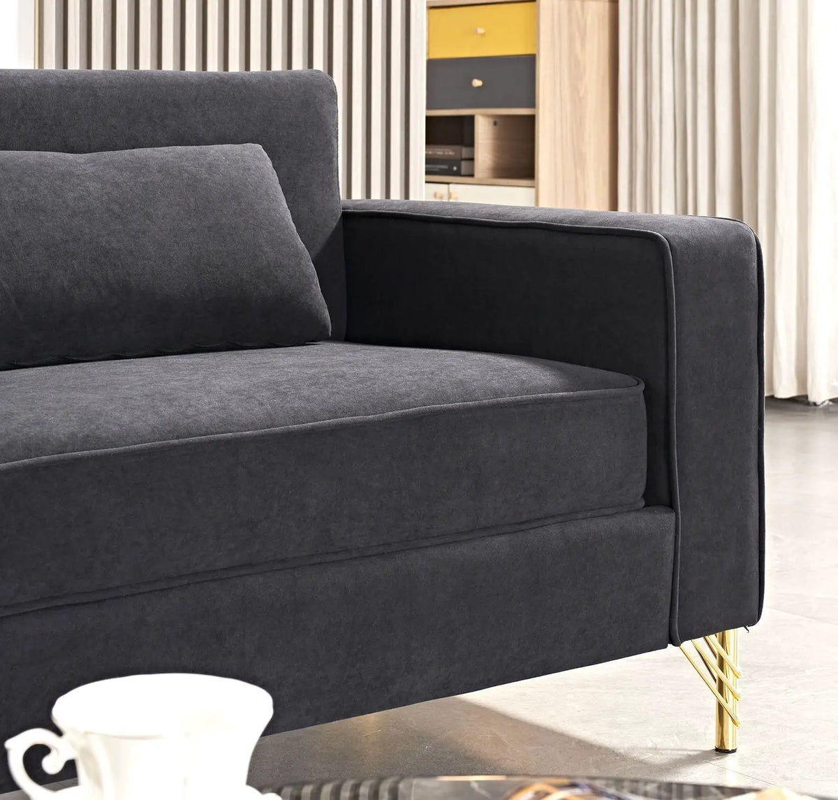 3 Seater Couch | Classic Modern Design | Luxurious Soft Comfort | 85.8 Inch Length