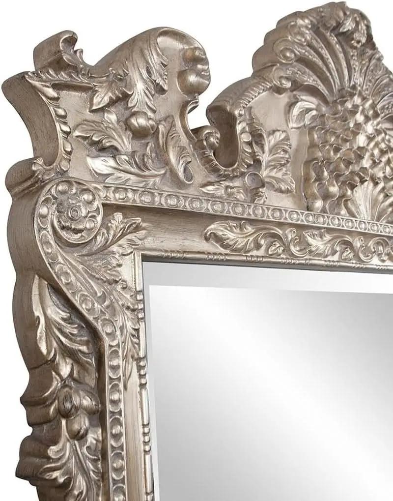Howard Elliott Marquette Antique Oversized Full Length Mirror Silver Leaf 49x84 from PriceLows™