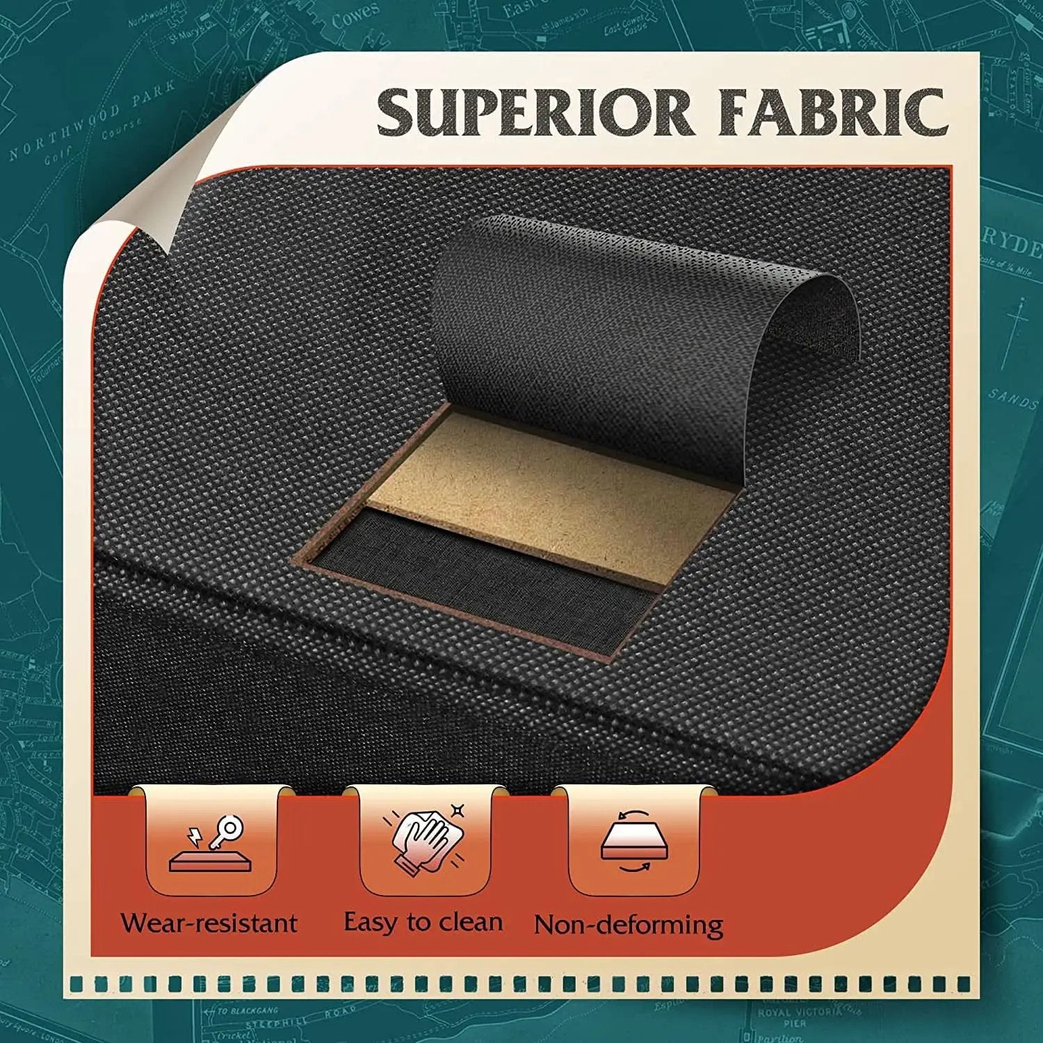 Fabric Storage Tower With 8 Drawers Charcoal Black from PriceLows™