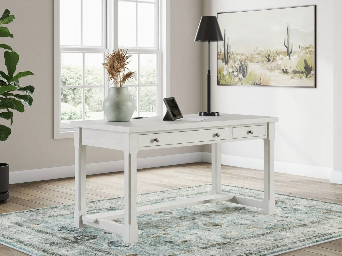 Robbinsdale Home Office Desk | 2 Pieces | Wood | Home Office