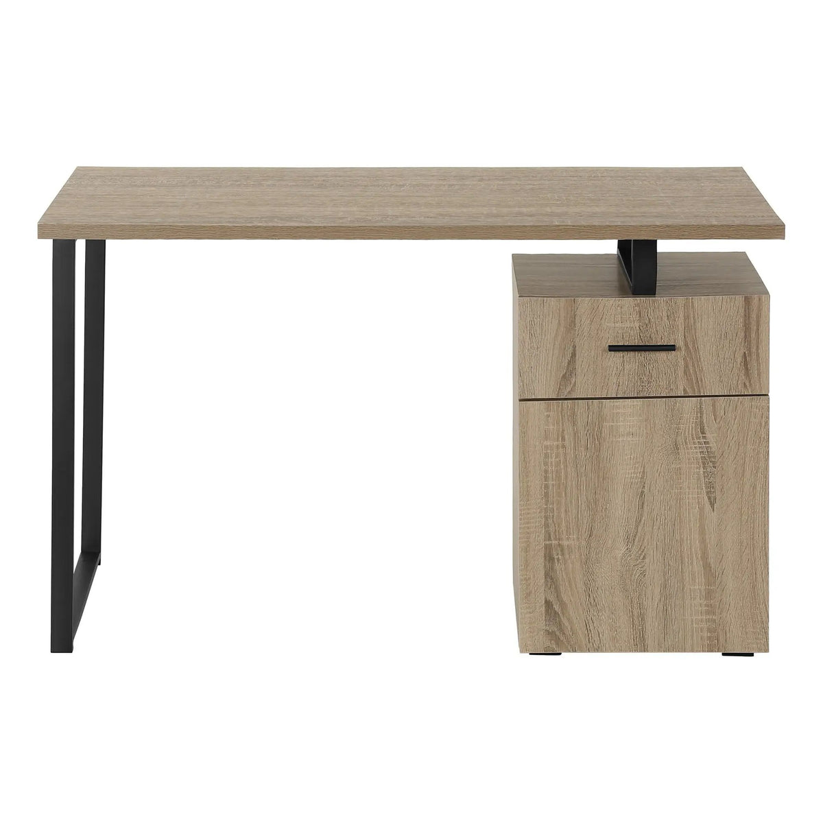 Computer Desk With Storage Unit | 47.25 Inch Width | Left Or Right Setup | One Drawer
