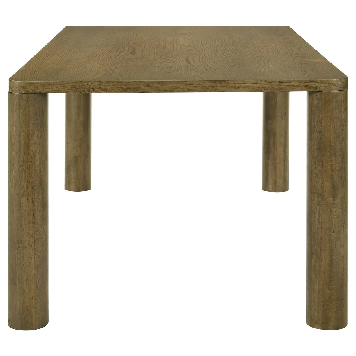 Castlewood 7-piece 71-inch Rectangular Dining Set Brown | 7-Piece Set | Chenille & Wood | Oak