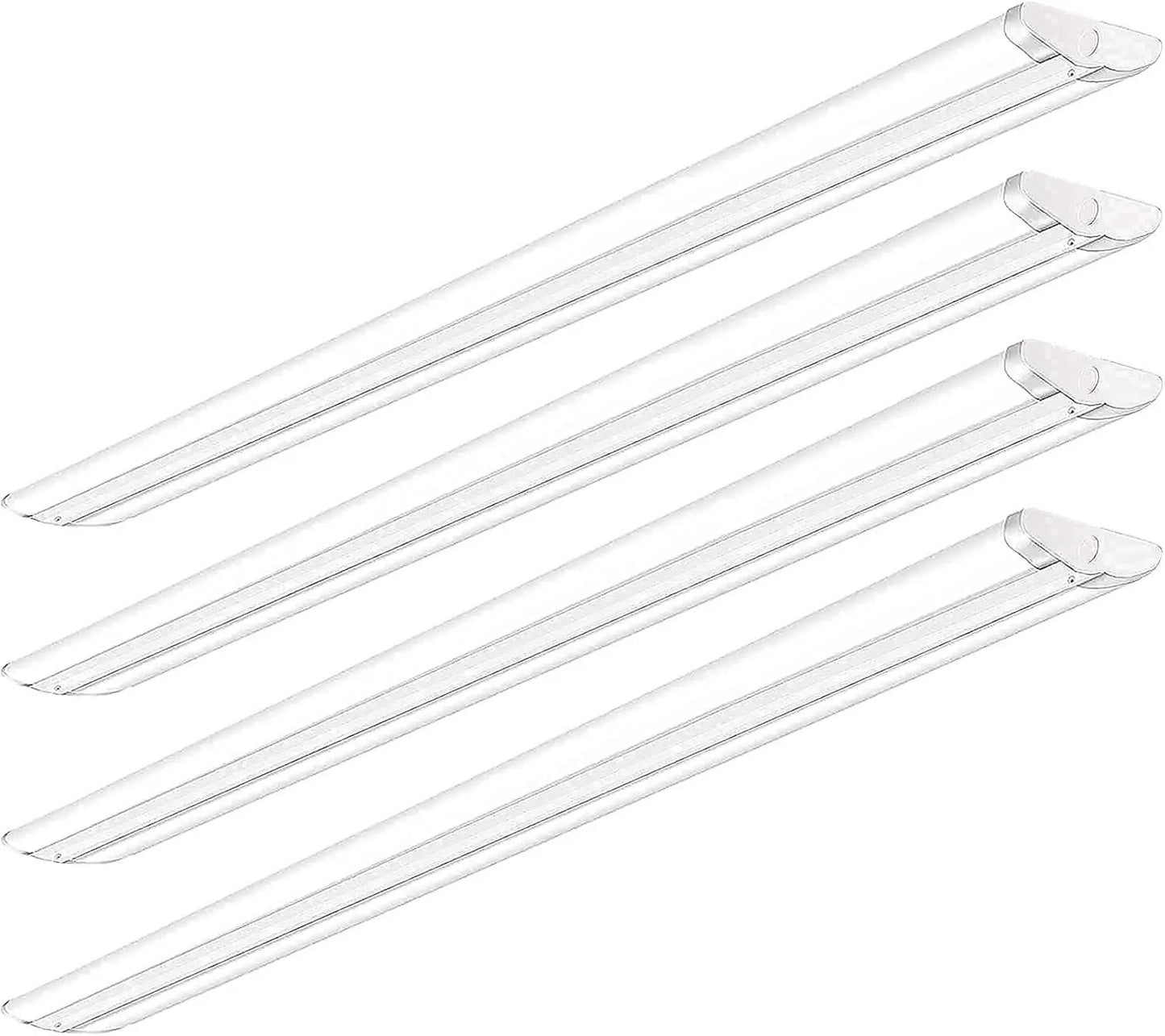 8Ft 110W Slim LED Shop Lights, 4-Pack, Energy Efficient from PriceLows™