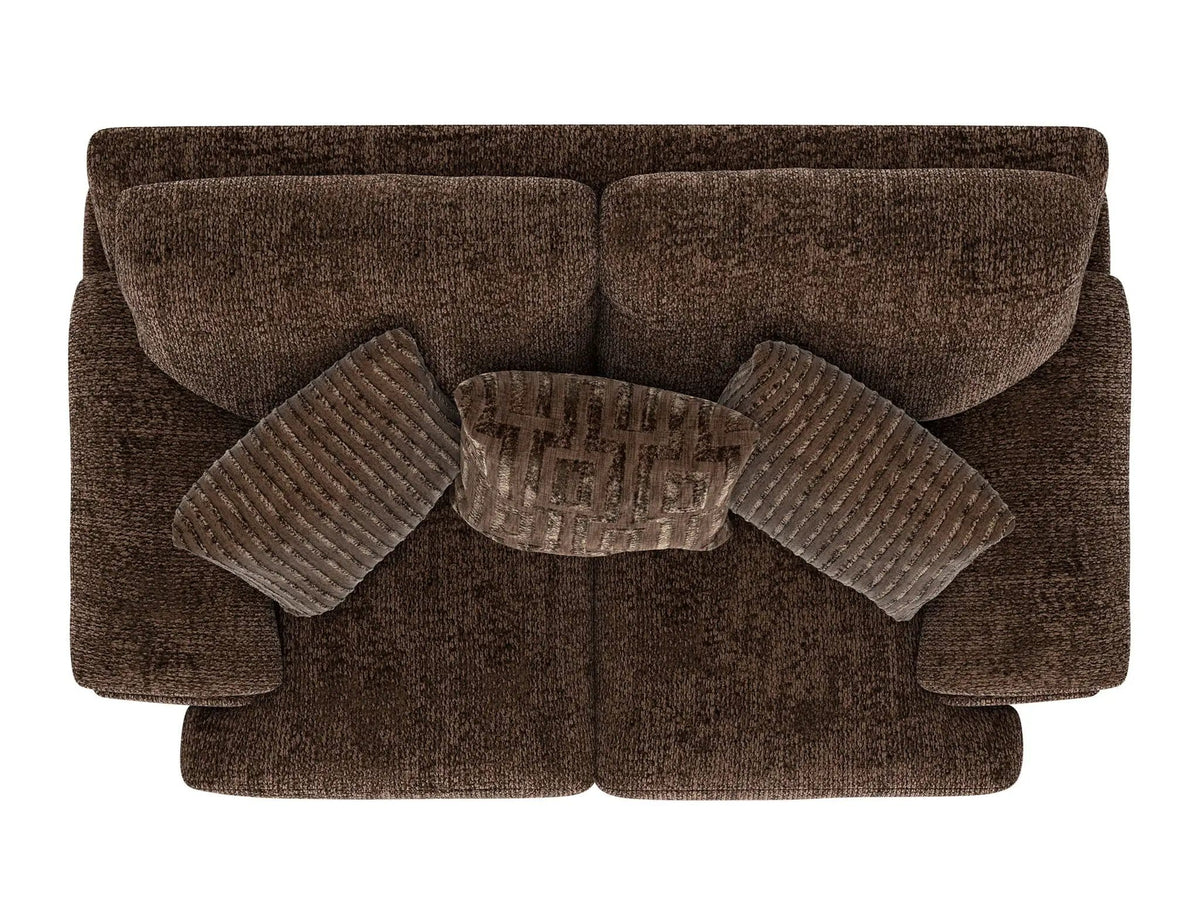 Jaden Fabric Loveseat | 2 Pieces | Chenille & Fabric | Living Room