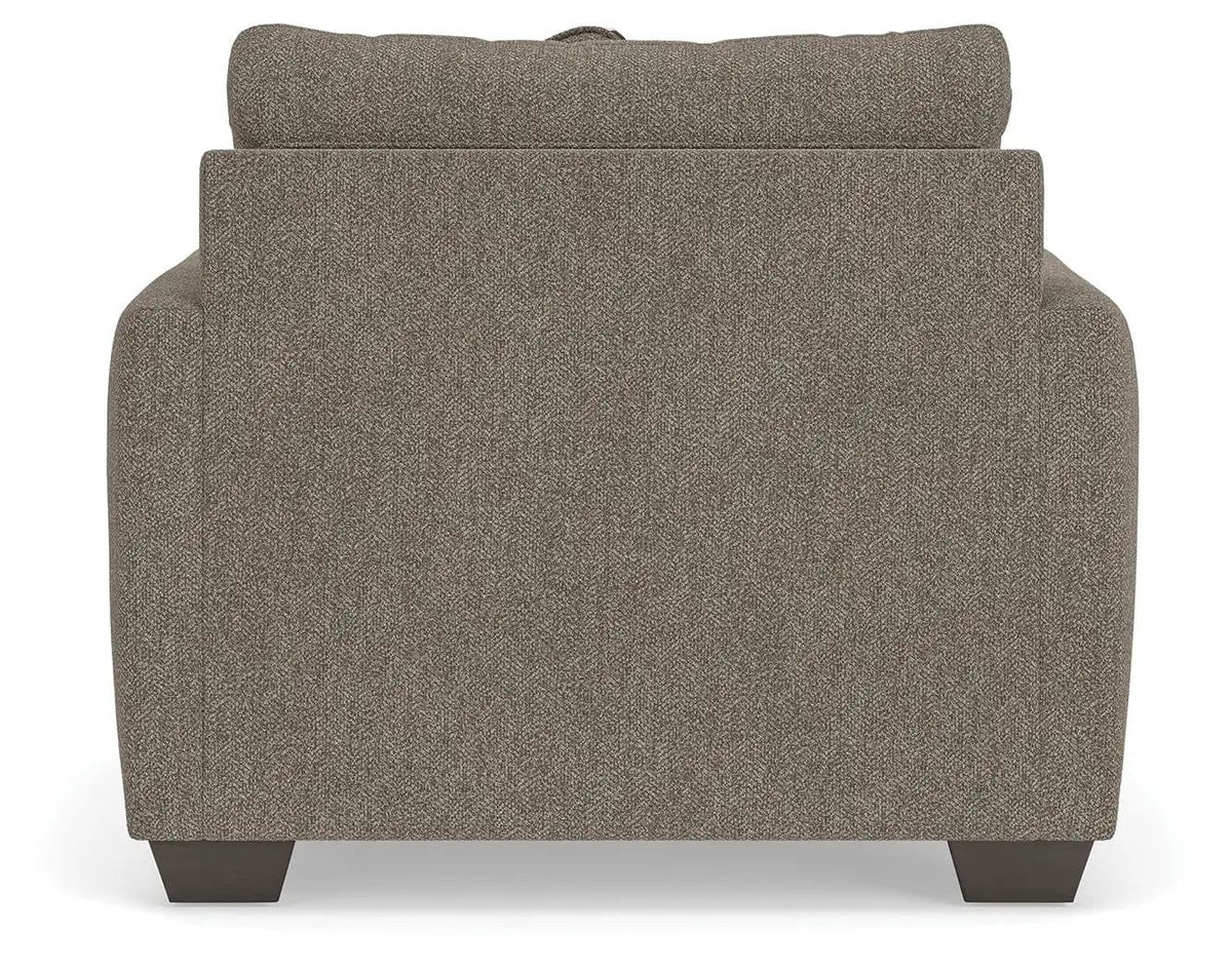 Triston-Peaks Living Room Set Stationary Chair & Ottoman | Stationary Chair & Ottoman | Living Room Furniture | Living Room