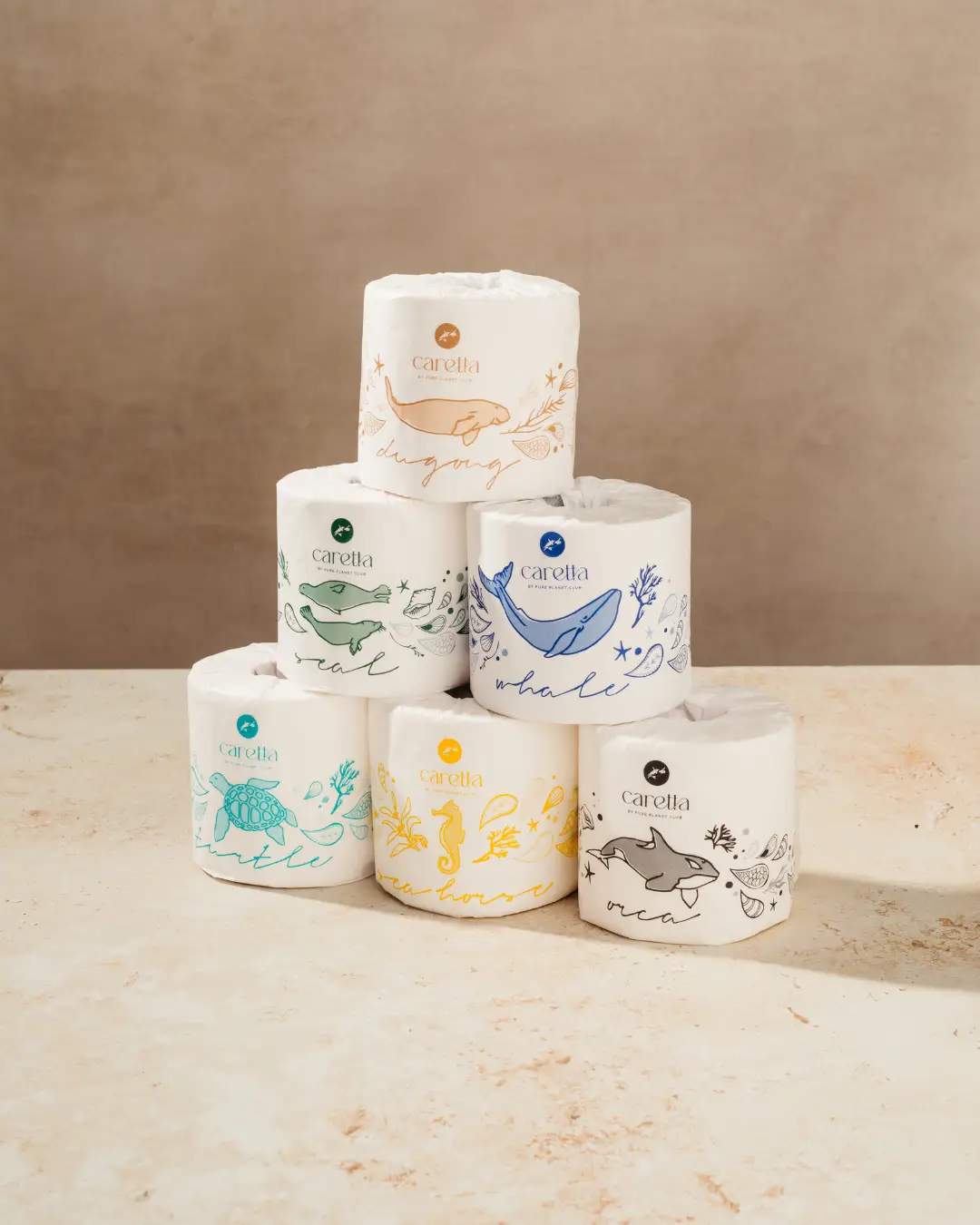 Caretta - 100% Bamboo 3-Ply Toilet Paper (36 Rolls) from PriceLows™