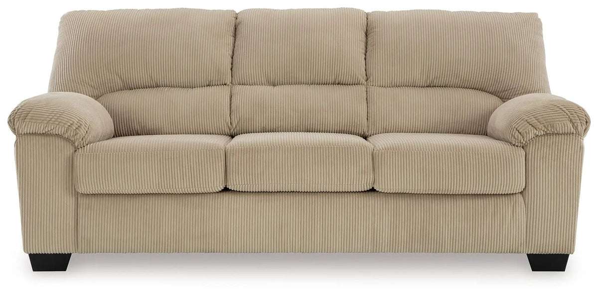 SimpleJoy Corduroy Sofa | Casual Contemporary Style | Super-Soft Fabric | 83 Inch Length