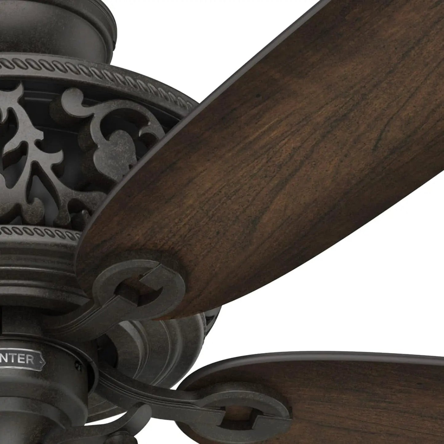 Promenade 54 Inch Indoor Ceiling Fan LED Lights Bronze Finish DC Motor Remote from PriceLows™