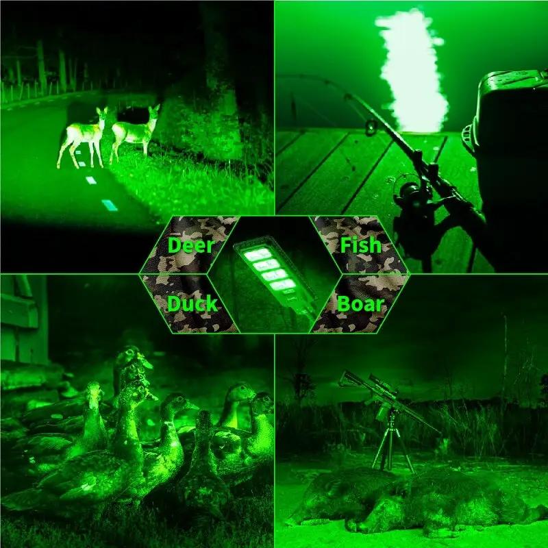 Solar Green Feeder Light | 25000 Lumens | 360 LED Array
