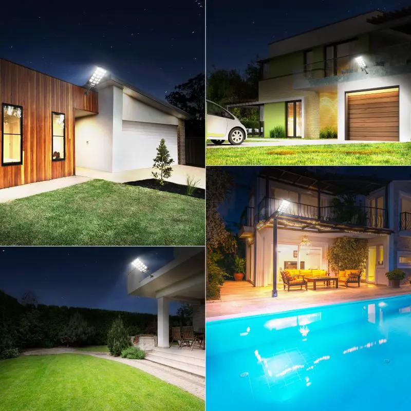 Solar Outdoor Dusk To Dawn Lights | 60W 90W | 10000mAh Battery
