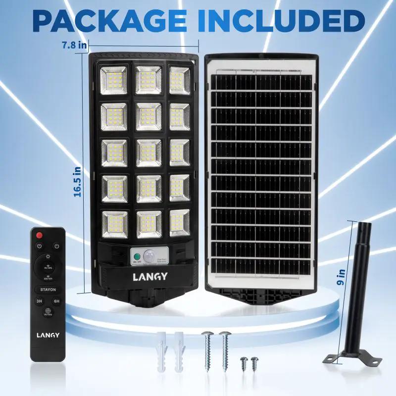 Solar Outdoor Dusk To Dawn Lights | 60W 90W | 10000mAh Battery
