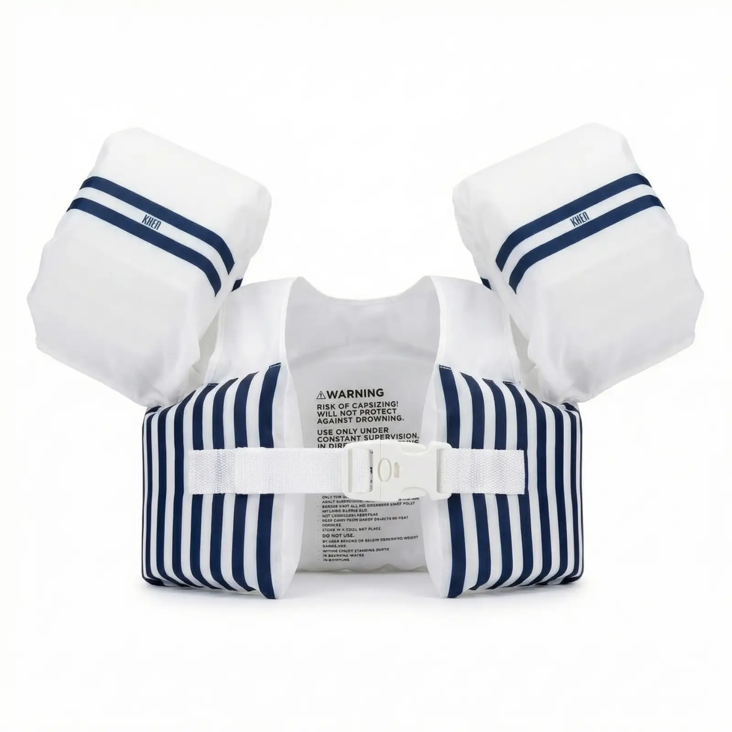 Floating Jackets with Sleeves for Pool or Beach | 1-3 Years | White & Blue from PriceLows™