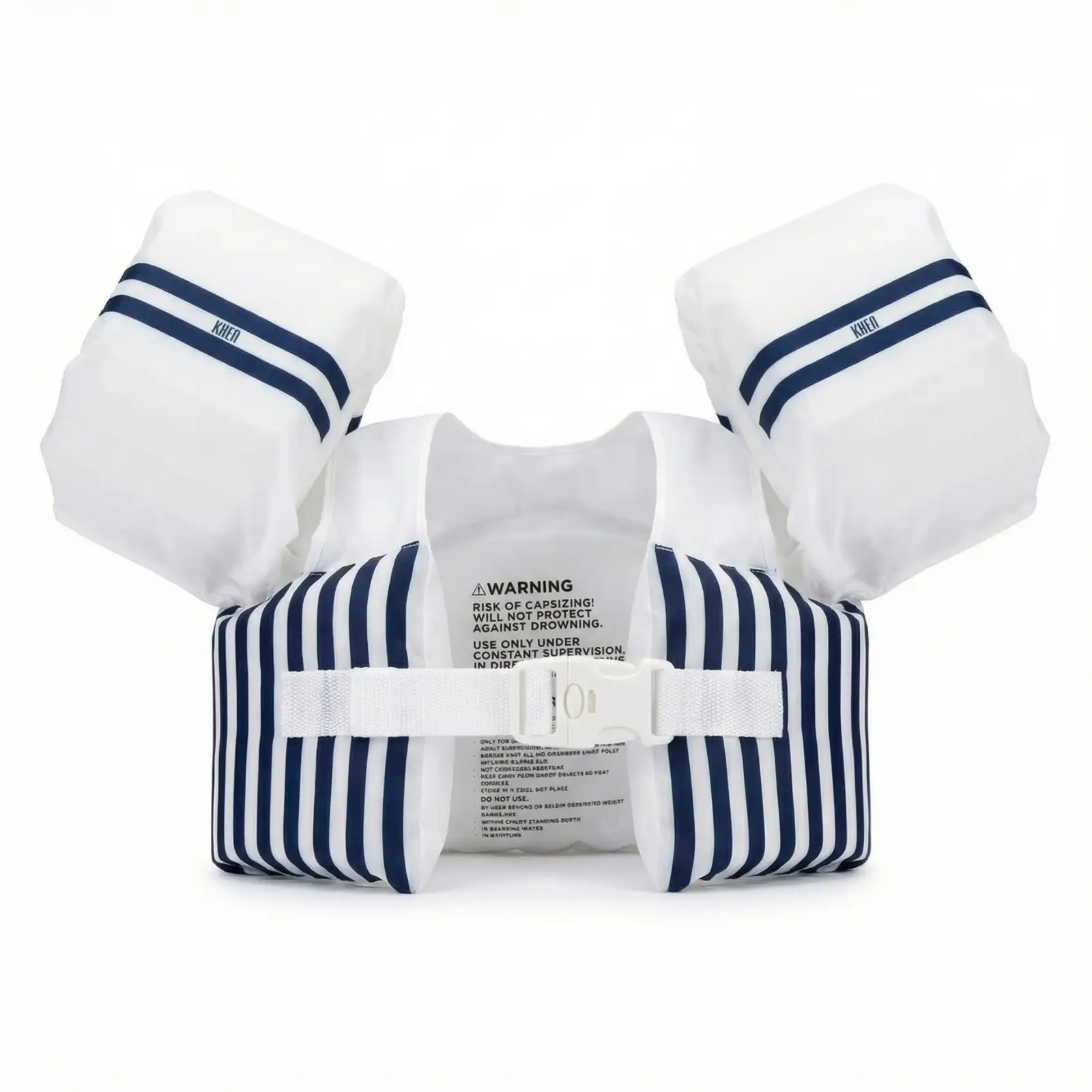 Floating Jackets with Sleeves for Pool or Beach | 1-3 Years | White & Blue from PriceLows™