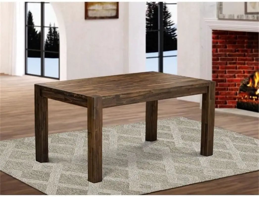 Celina Dining Room Table Rectangle 36X60 Jacobean Finish from PriceLows™