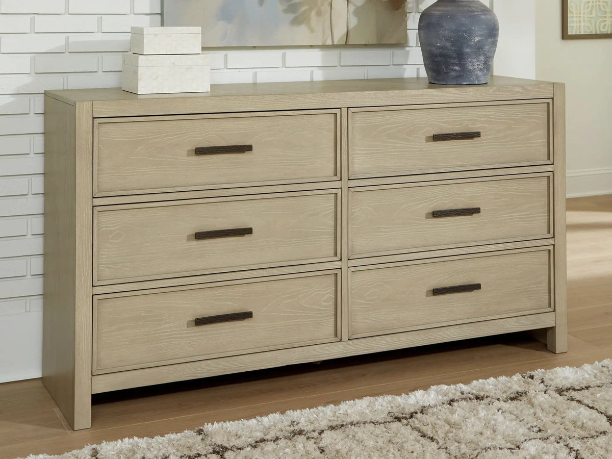 Calmoro Dresser | 2 Pieces | Steel & Metal | Bedroom