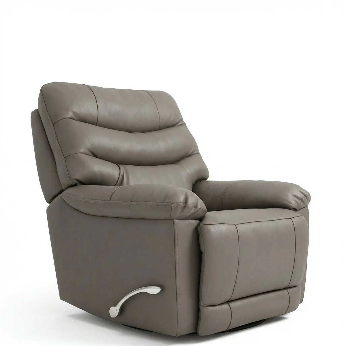 Oslo Antelope Swivel Glider Recliner | Manual Footrest | 360 Degree Swivel Base | No-Sag Suspension