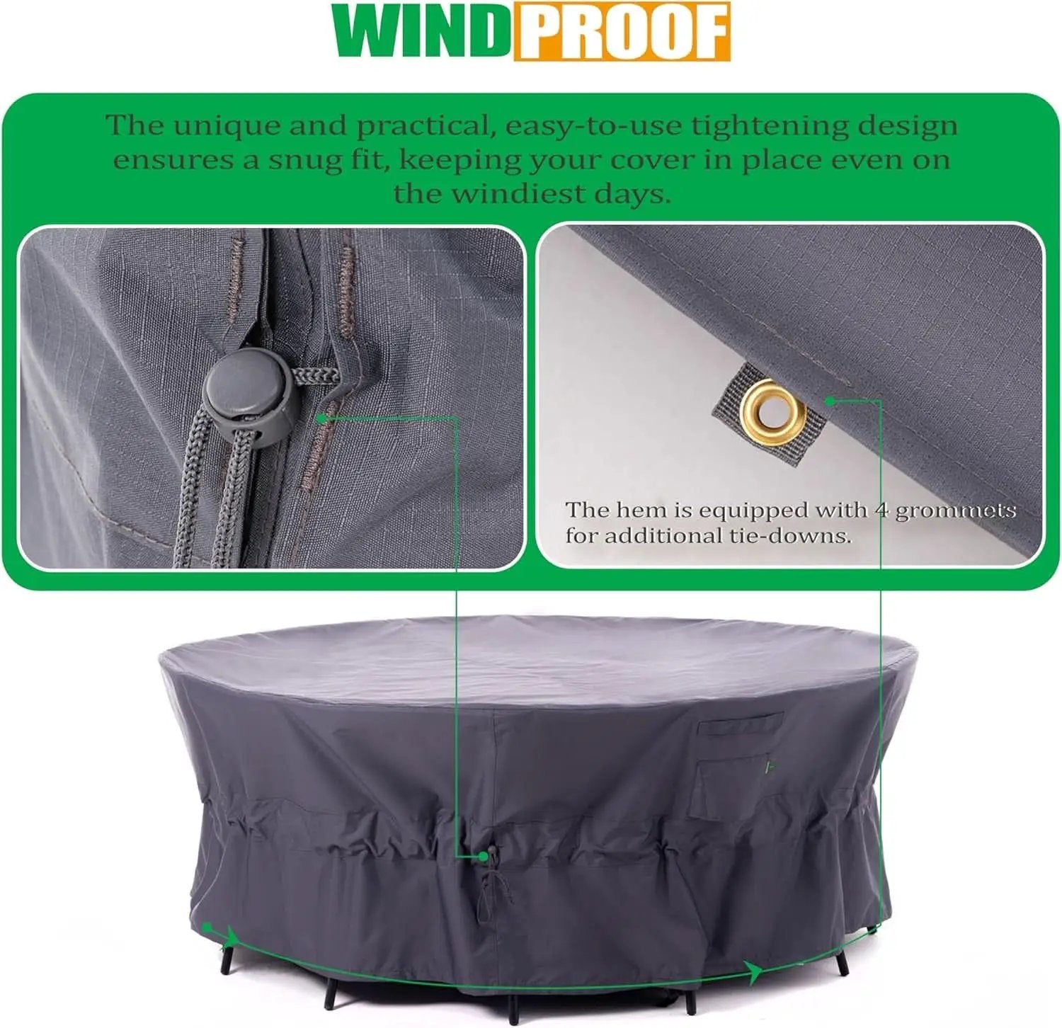 Heavy Duty Waterproof Patio Furniture Covers for Protection from PriceLows™