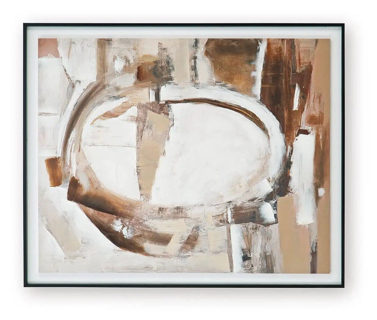 Bradlow Wall Art | 49.5 x 1.63 x 60 in | Home Furniture | Brown / White / Black