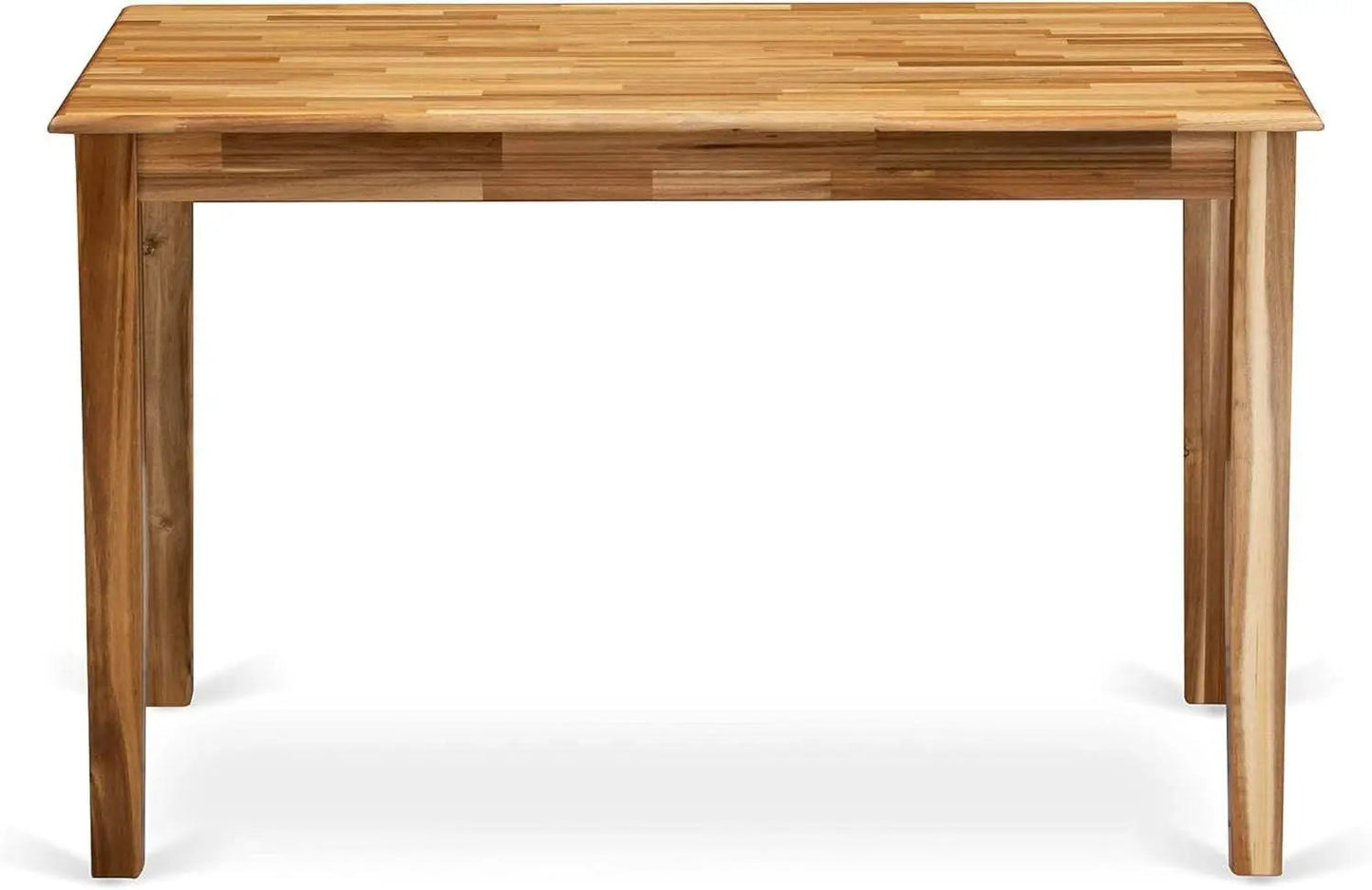 Rectangular Dining Table 48 By 30 Inch Natural Wood from PriceLows™