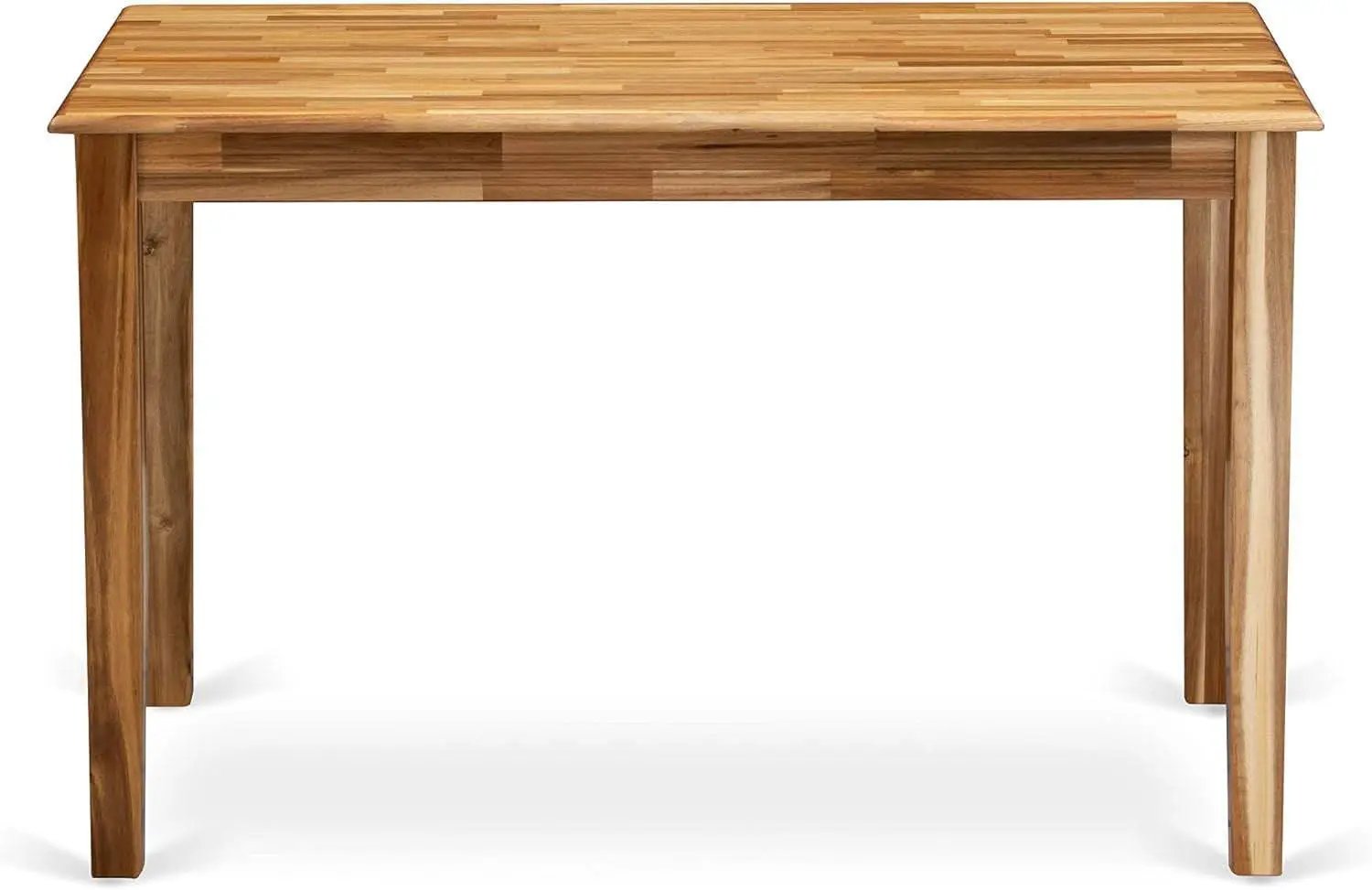 Rectangular Dining Table 48 By 30 Inch Natural Wood from PriceLows™