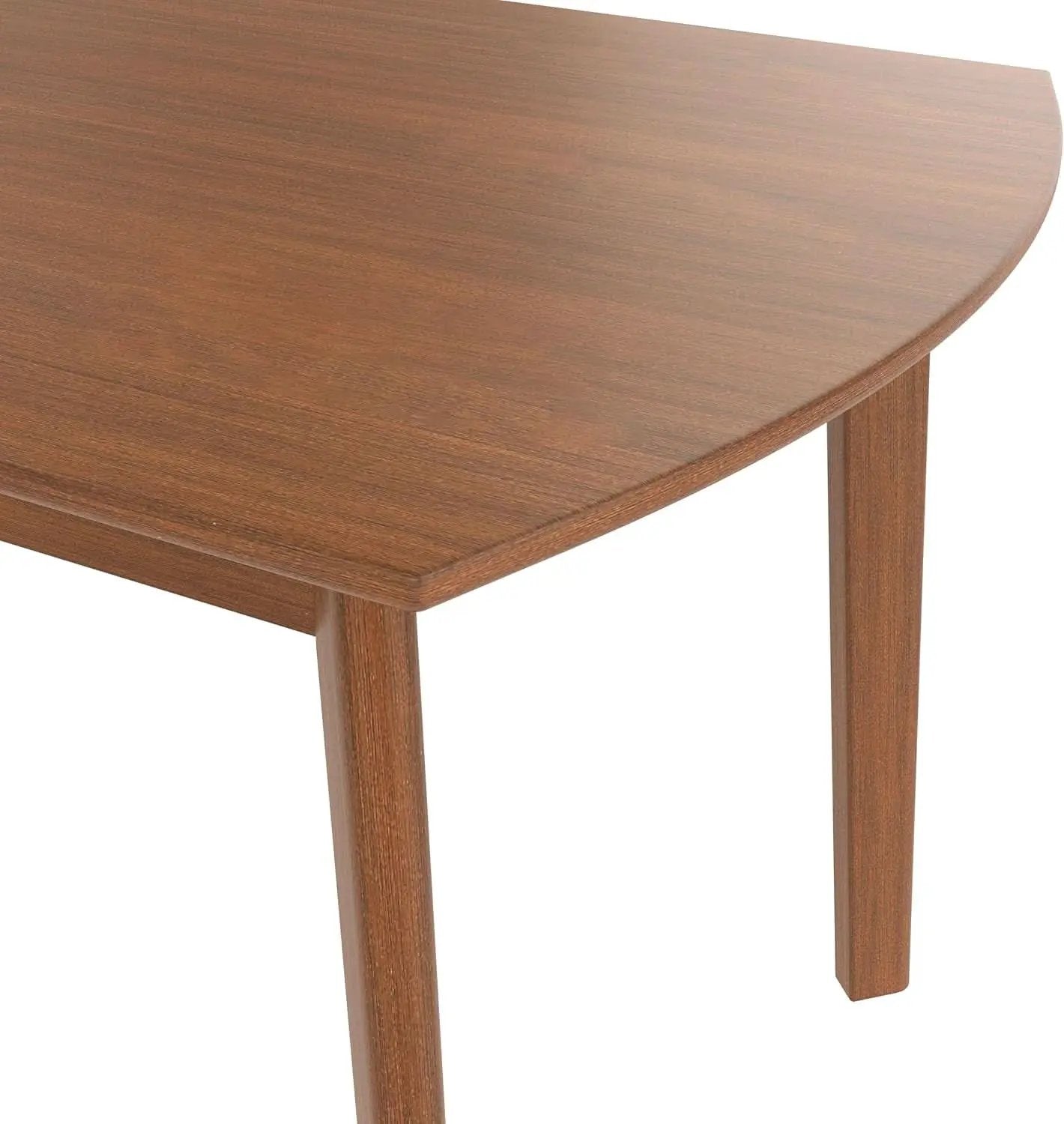 Brown Beige Space Saving Solid Wood Dining Set Chairs from PriceLows™