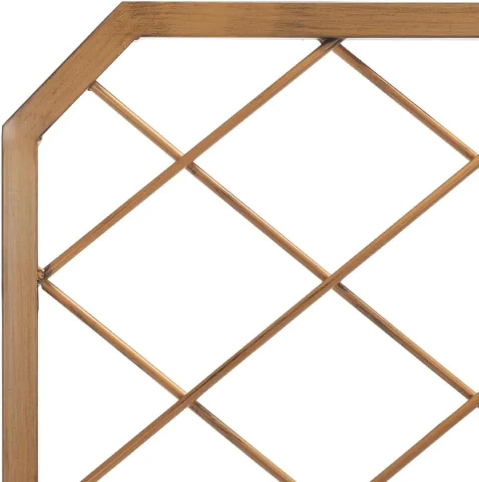 Queen Antique Gold Stitch Headboard for Stylish Bedrooms from PriceLows™