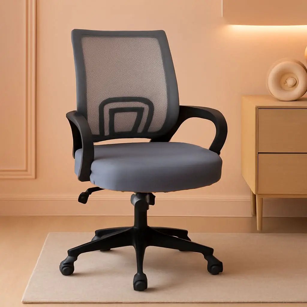 2 Pack Ergonomic Mesh Office Chairs With 360 Degree Rolling Casters Dark Gray For Home Office from PriceLows™