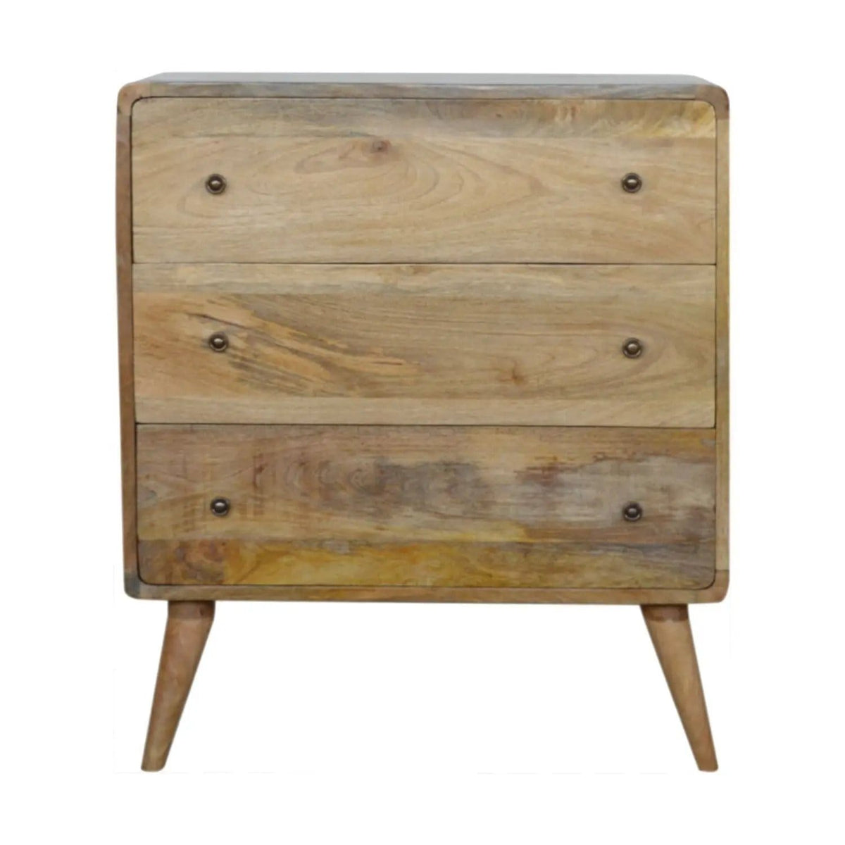 Curved Chest | 2 Pieces | Mango Wood | Living Room
