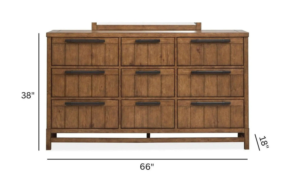 Conway Drawer Dresser | 2 Pieces | Bedroom Furniture | Bedroom