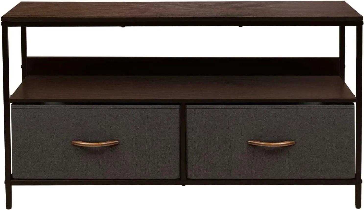 Dresser Style TV Stand With Two Drawers And Wood Top from PriceLows™