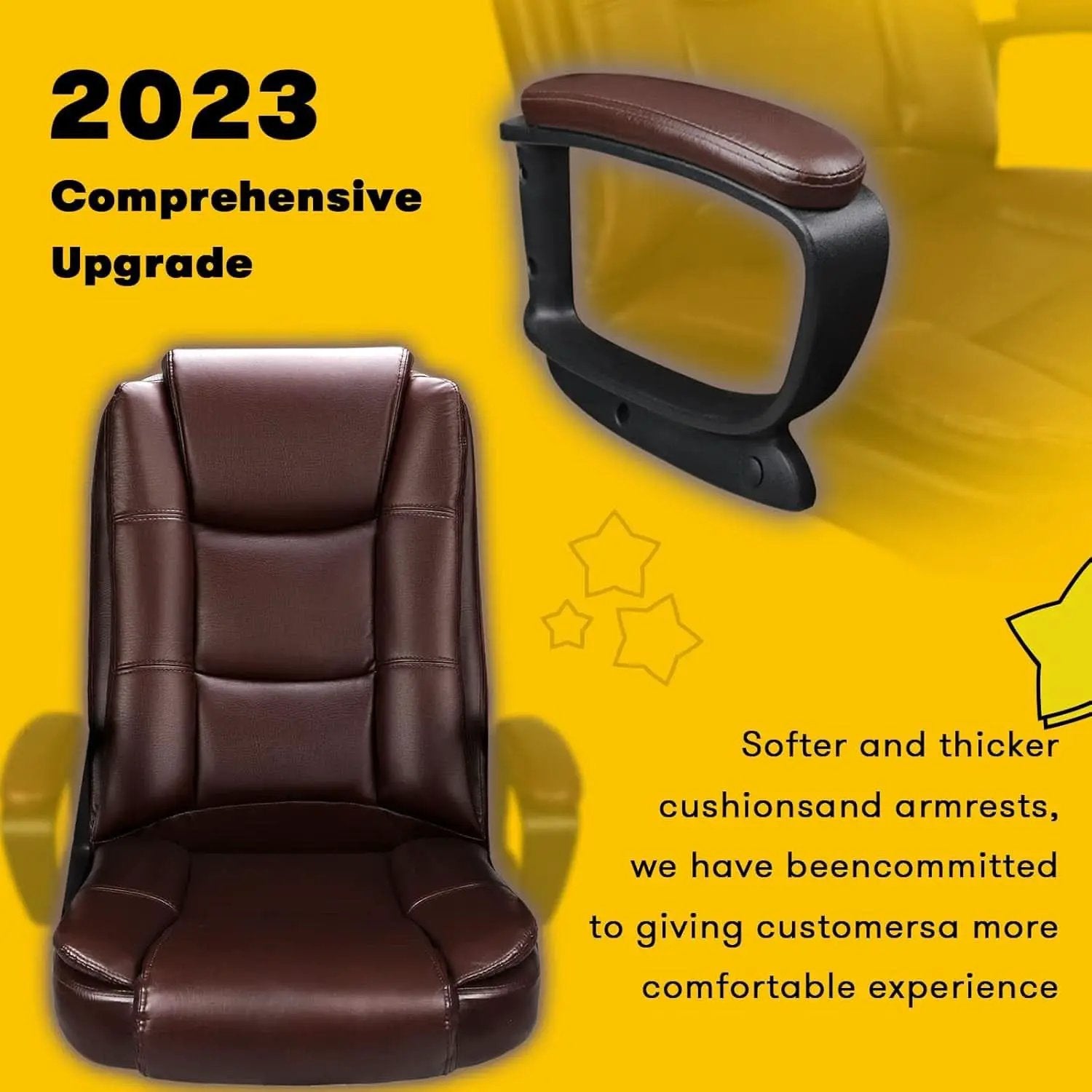 Ergonomic Big and Tall Office Chair Up to 400 Lbs Capacity With High Back from PriceLows™