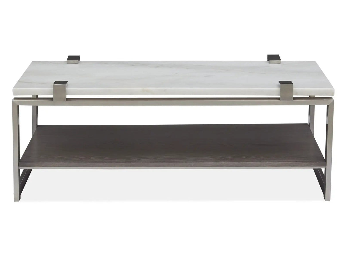 Paradox Rectangular End Table | 26 Inch Length | Modern Lifestyle Design | 24 Inch Height