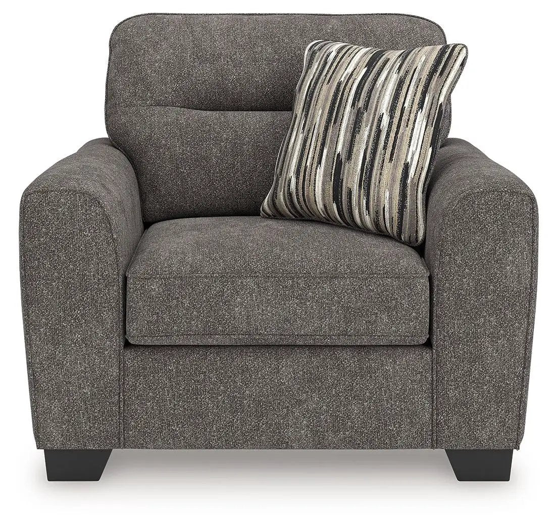 Chair And A Half | Mocha Upholstery | Oversized Contemporary