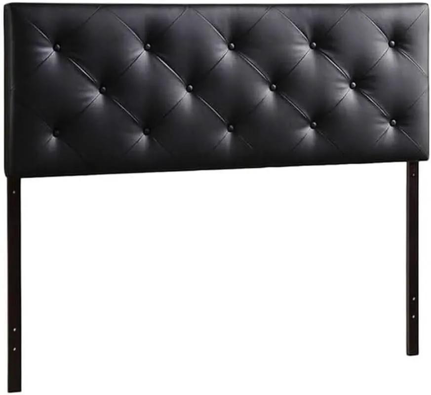 Elegant Modern Faux Leather Upholstered Headboard for Bedrooms from PriceLows™