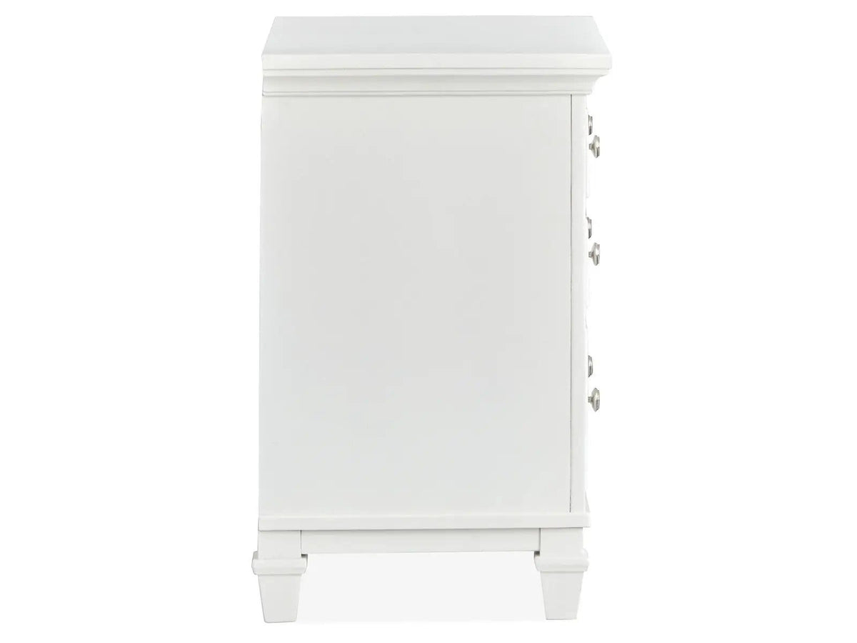 Charleston Drawer Nightstand Nightstands w/ Charging Station | 2 Pieces | Bedroom Furniture | Bedroom