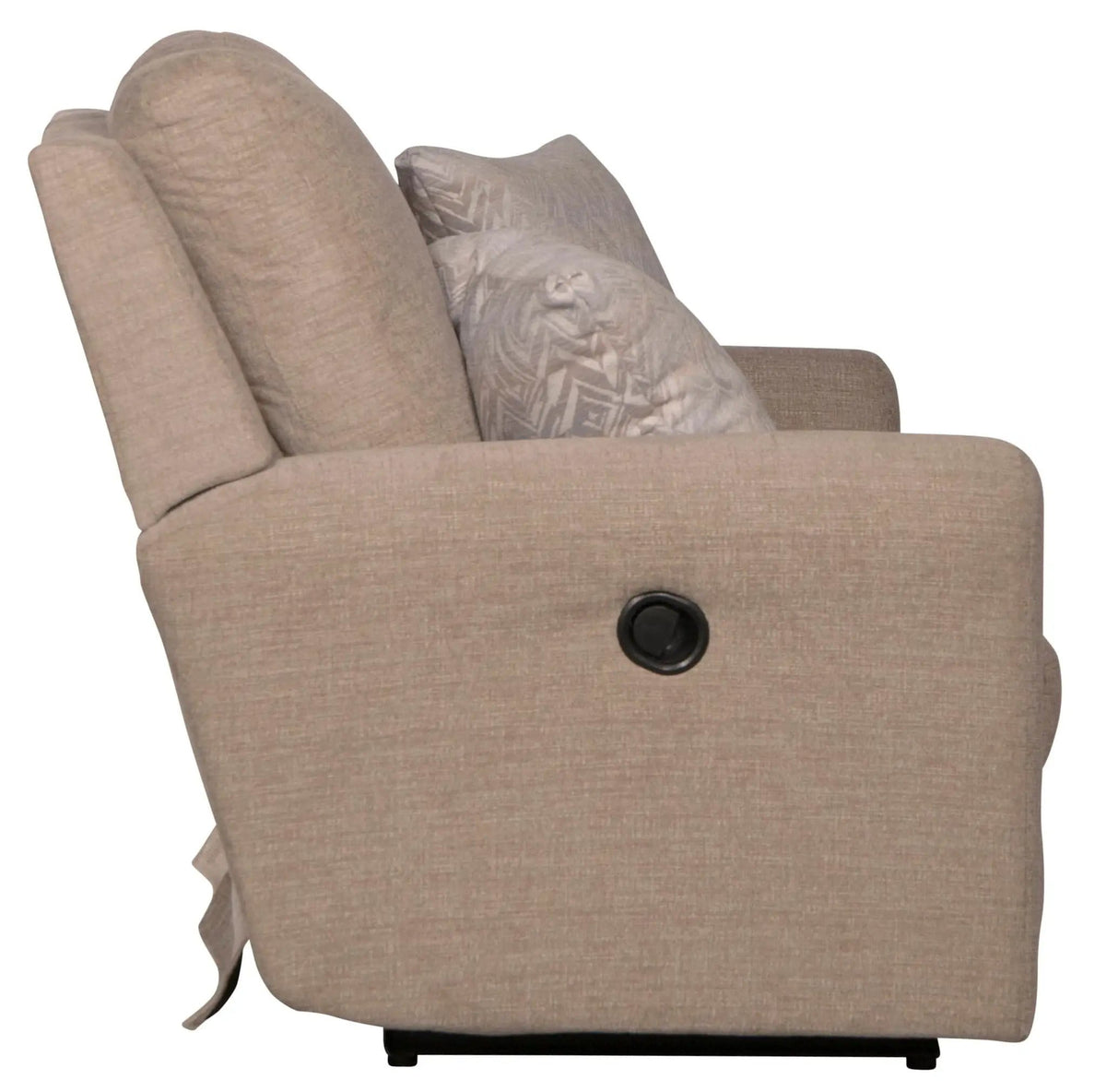 Calvin Reclining Loveseat | 4 Pieces | Chenille & Fabric | Living Room
