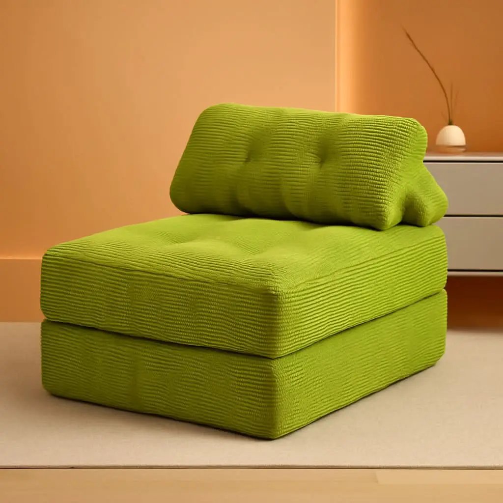 Emerald Convertible Sleeper Sofa Bed With Backrest from PriceLows™