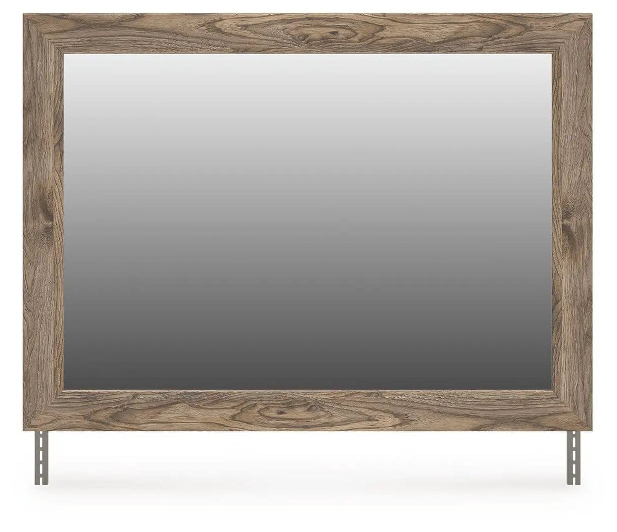 Rusticott Bedroom Mirror | 41.85 x 1.3 x 30.67 in | Engineered Wood & Mdf | Brown