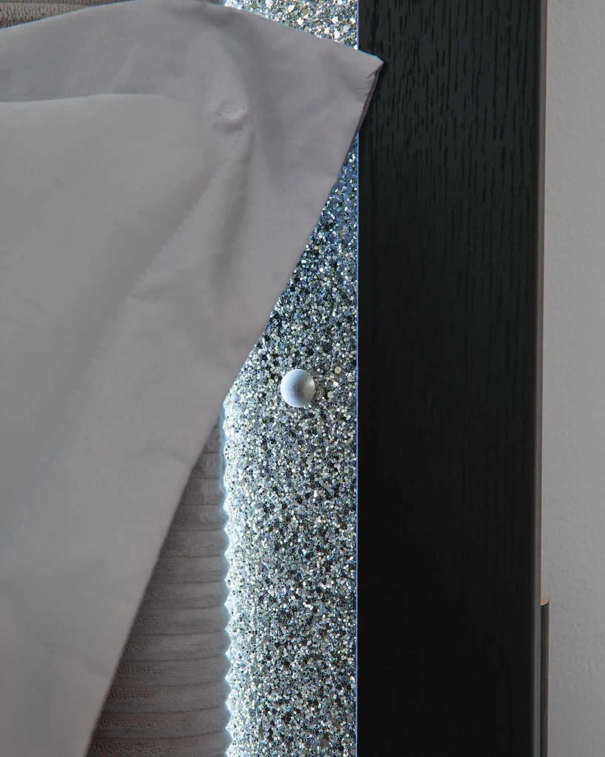 Maeling Upholstered Panel Headboard | Modern Glam Style | Crisp Matte Finish | 52.76 Inch Height