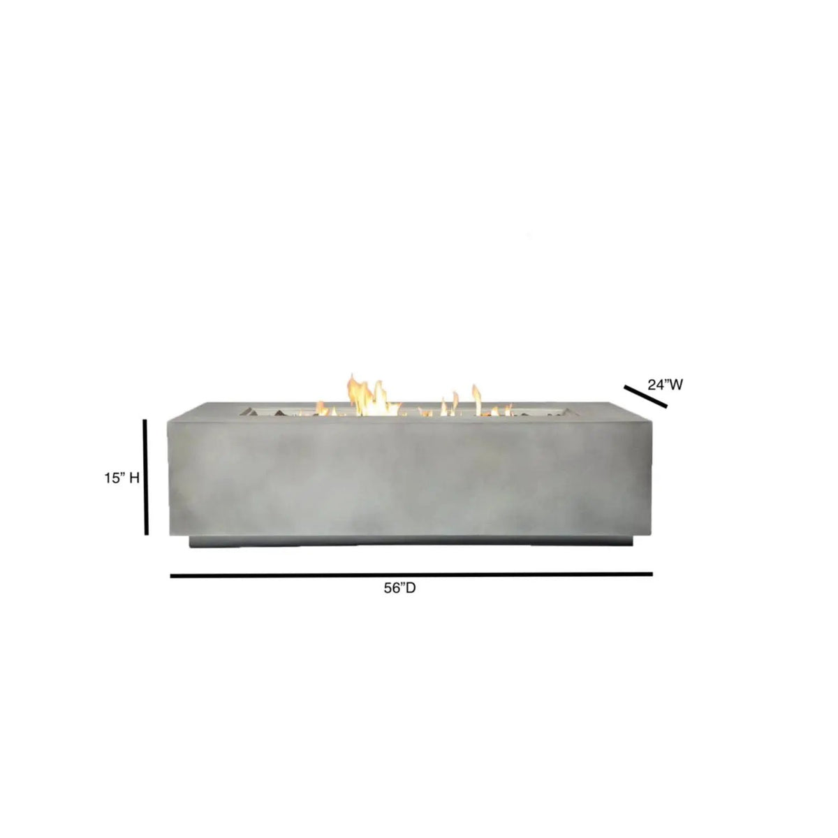 Outdoor Conversation Set | Fire Pit Included | 5 Inch Olefin Cushions | Espresso HDPE Wicker