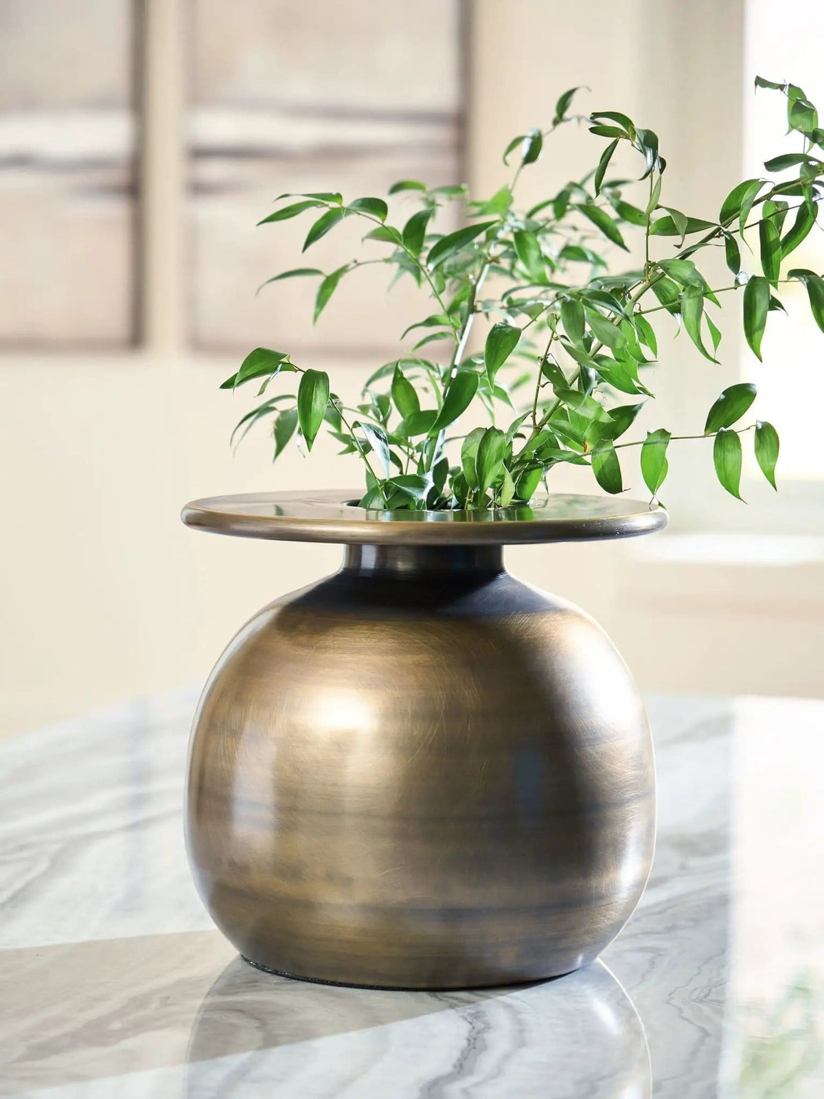 Fedorleigh Vase | 2 Pieces | Brass | Home