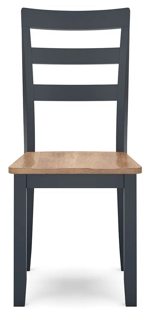 Gesthaven Dining Room Side Chairs | Set Of 2 | Casual Relaxed Style | Natural Wood Tone