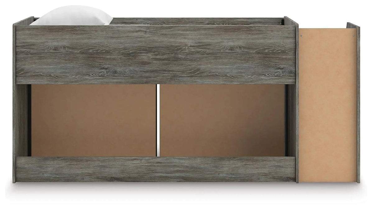Frandern Loft Bed | 6 Pieces | Metal | Bedroom
