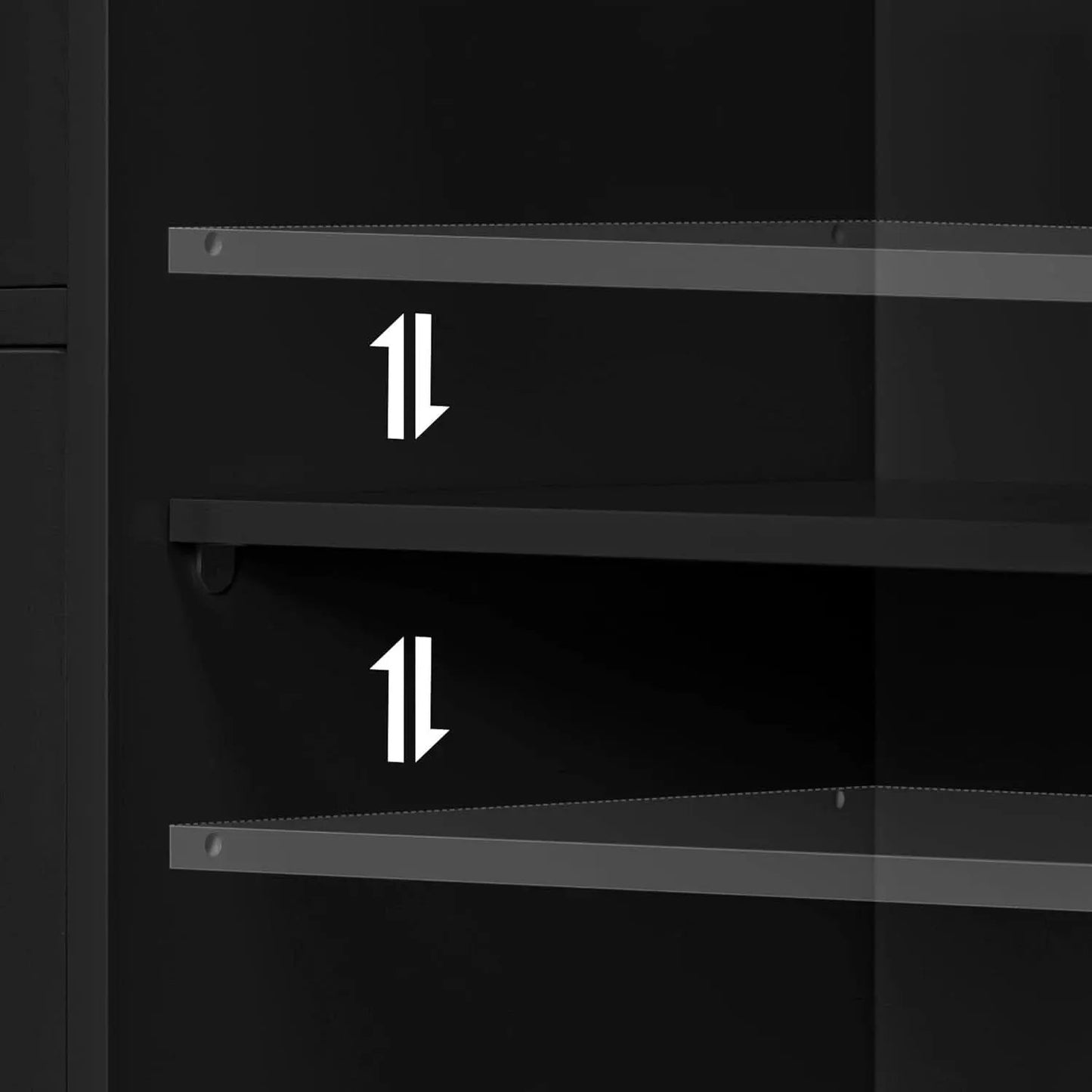 Wooden Bathroom Floor Storage Cabinet With 4 Drawers And Cupboard Freestanding from PriceLows™